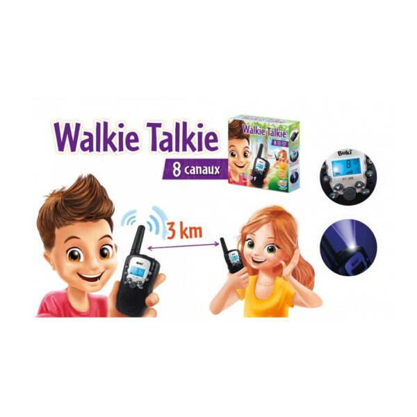walkie talkie 3χλμ εμβελεια buki