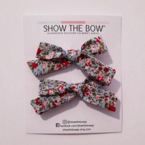 σετ φιογκακια veraman floral show the bow