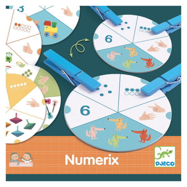 Djeco Εκπαιδ. παιχνίδι 'Μαθαίνω Αριθμούς & Ποσότητες'